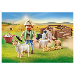 Playmobil Young Shepherd with Flock of Sheep 71444